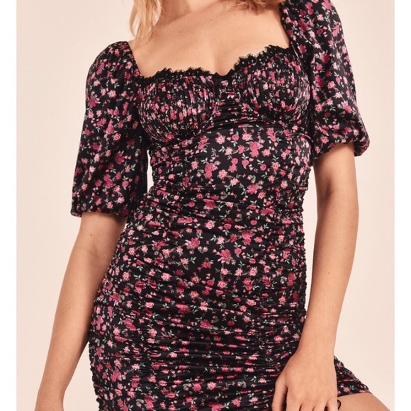 FOR LOVE AND LEMONS MELROSE DRESS NWT L - Picture 3 of 3